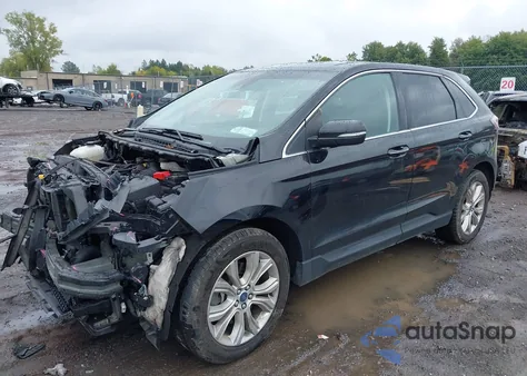 2020 Ford Edge Titanium из США, поврежденный, VIN 2FMPK4K92LBA65796